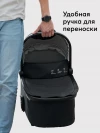 Коляска 2 в 1 Happy Baby Mommer Pro Nova black