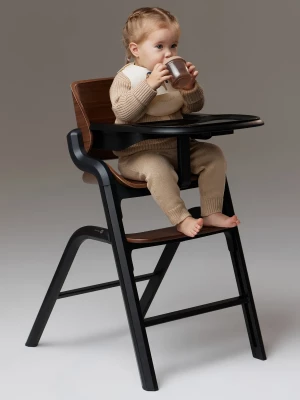 Стул для кормления Happy Baby Charley dark wood - фото 1