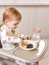 Стул для кормления Happy Baby Charley beige grey