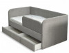 Кровать подростковая My Baby Calipso 160*80 серый