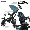 Велоколяска Pituso Elite Plus Teal Blue