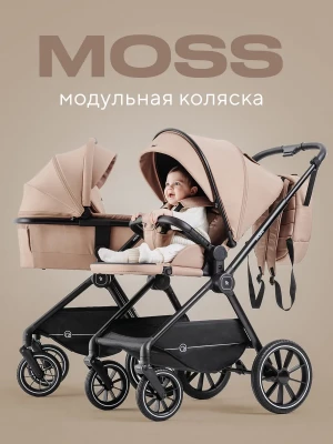 Коляска 2 в 1 Rant Moss RA321 Beige - фото 1