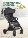 Коляска прогулочная Farfello Sunrise Golden Black