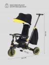 Велоколяска MOWBaby Trixie MC055 Black/Yellow
