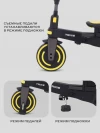 Велоколяска MOWBaby Trixie MC055 Black/Yellow