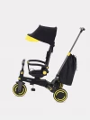 Велоколяска MOWBaby Trixie MC055 Black/Yellow