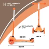 Самокат 3-х колесный Rant Jetty RB101 orange