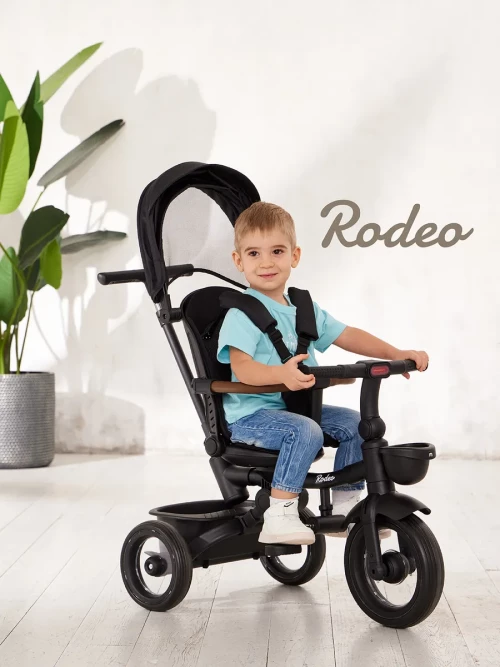 Велоколяска MOWBaby Rodeo MC053 Black - фото 1