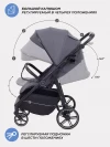 Коляска прогулочная Rant Volt RA353 Graphite