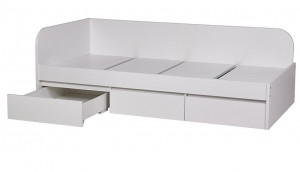 Кровать подростковая Polini kids Simple 1955 160*80 белый