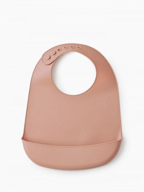 16006, Нагрудный фартук силиконовый (beige red, 16006)