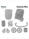 Коляска прогулочная Pituso Camino Nova Green