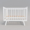 Кроватка Incanto Anniken 120*60 без маятника белый/белый