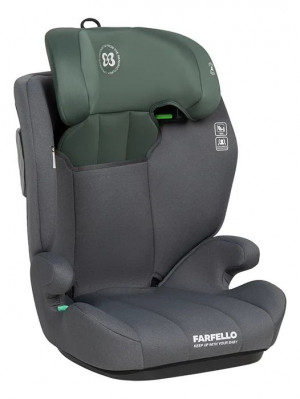 Автокресло Farfello Le9 2/3 (15-36кг) Dark Grey/Green
