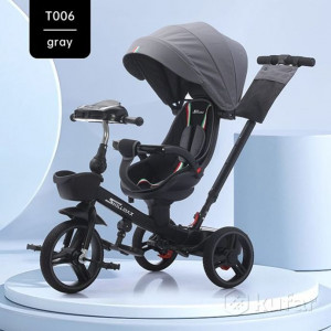 Велоколяска Skillmax T006 grey