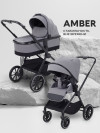 Коляска 2 в 1 MowBaby Amber MB067 Grey