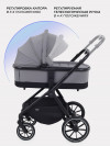 Коляска 2 в 1 MowBaby Amber MB067 Grey