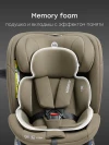 Автокресло Happy Baby Kidster isofix 0/1/2/3 (0-36кг) dark olive