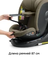 Автокресло Happy Baby Kidster isofix 0/1/2/3 (0-36кг) dark olive