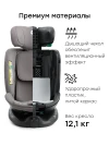 Автокресло Happy Baby Kidster isofix 0/1/2/3 (0-36кг) dark grey