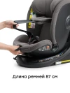 Автокресло Happy Baby Kidster isofix 0/1/2/3 (0-36кг) dark grey