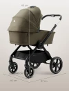 Коляска 2 в 1 Happy Baby Kidlander dark olive