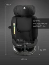 Автокресло Happy Baby Kidster isofix 0/1/2/3 (0-36кг) black