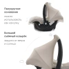 Автокресло Happy Baby Skyler V2 0+ (0-13кг) warm grey