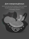 Автокресло Happy Baby Safer 0+ (0-13кг) dark grey