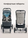 Коляска прогулочная Happy Baby Sensa grey