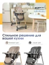 Стул для кормления Costa Adelia Silver grey