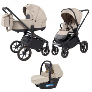Коляска 3 в 1 Carrello Epica CRL-8511 2025 Almond Beige 