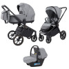 Коляска 3 в 1 Carrello Epica CRL-8511 2025 Silver Grey 