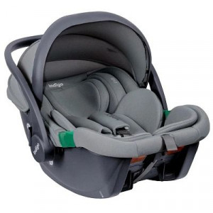 Автокресло Indigo Minky 0+ (0-13 кг) светло-серый