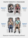 Автокресло Siger Ультра Isofix 0/1/2/3 (0-36кг) антрацит-серый