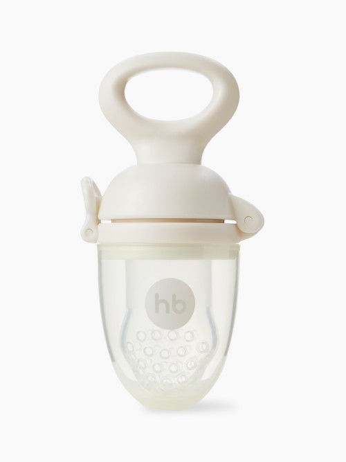 Ниблер Happy Baby с силиконовой сеточкой (cream, 15053)