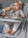 Стул для кормления Amarobaby Gourmet коричневый