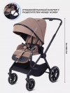 Коляска 2 в 1 MowBaby Amber MB067 Coffee