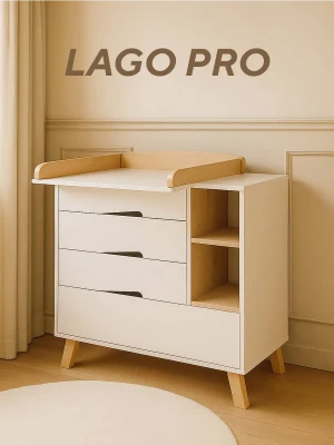 Комод Rant Elsa Pro 80 см с органайзером Crystal Beige