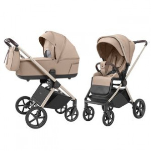 Коляска 2 в 1 Carrello Ultra CRL-6527 Floral Beige