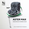 Автокресло Rant Aster Max AY969 0/1/2 (0-25кг) Graphite