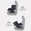 Автокресло Rant UB619 Nitro New isofix 0/1/2/3 (0-36 кг) Black
