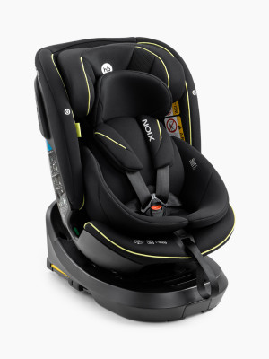 Автокресло Happy Baby Xion 0/1/2/3 (0-36кг) Total black