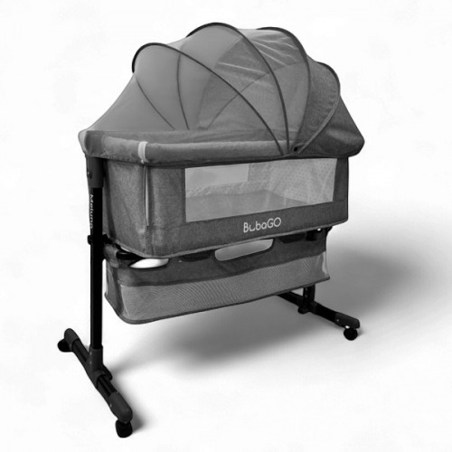 Колыбель-кроватка BubaGo Meluna BG 181-1 Темно-серый