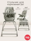 Стул для кормления Happy Baby Romeo olive
