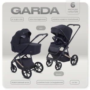 Коляска 2 в 1 Rant Garda RA114 Black