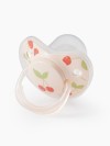 Соска-пустышка Happy Baby силиконовая симметричной формы, 12-24 (cherry, 13008/1)