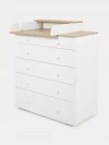 Комод Rant Levi 80 см с органанайзером Cloud White