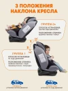 Автокресло Zlatek Cruiser Lux isofix 0/1/2/3 (0-36кг) серо-черный