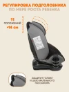 Автокресло Zlatek Cruiser Lux isofix 0/1/2/3 (0-36кг) серо-черный